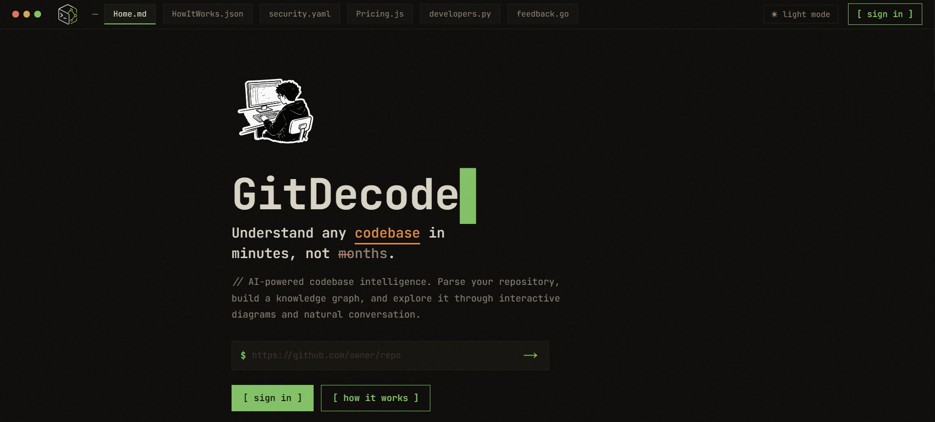 GitDecode: Vectorless RAG & Graph-Native AST Engine